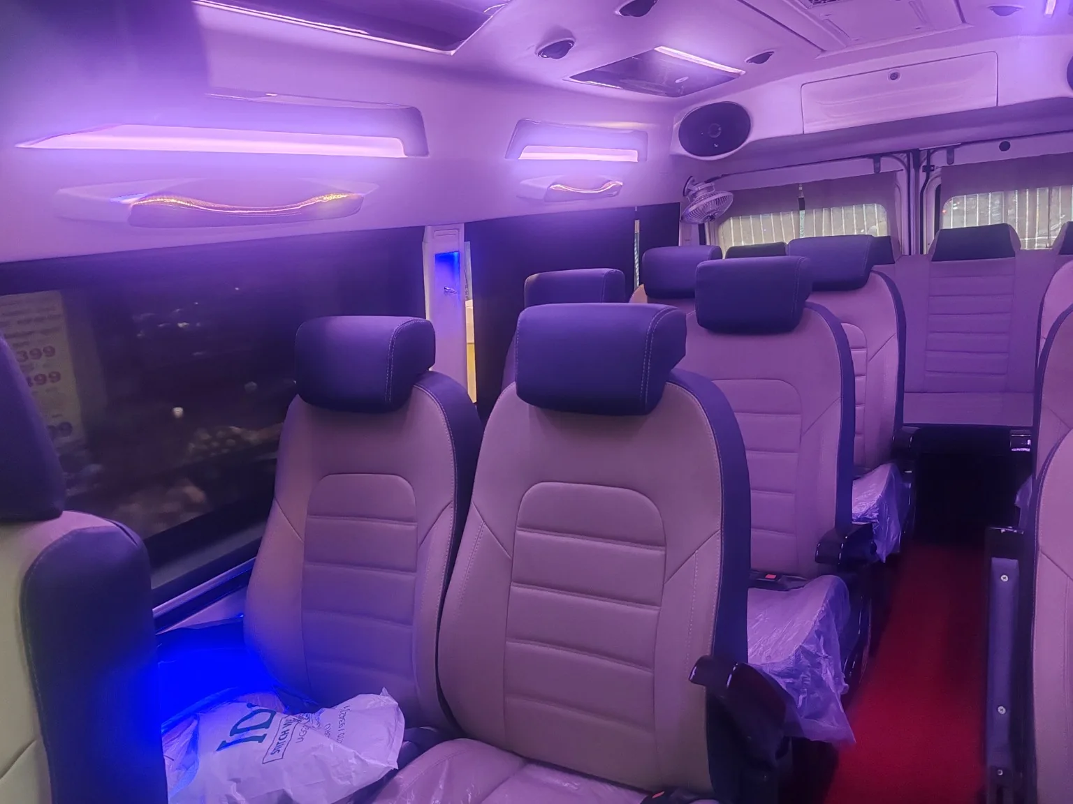 Traveller Seats Purple